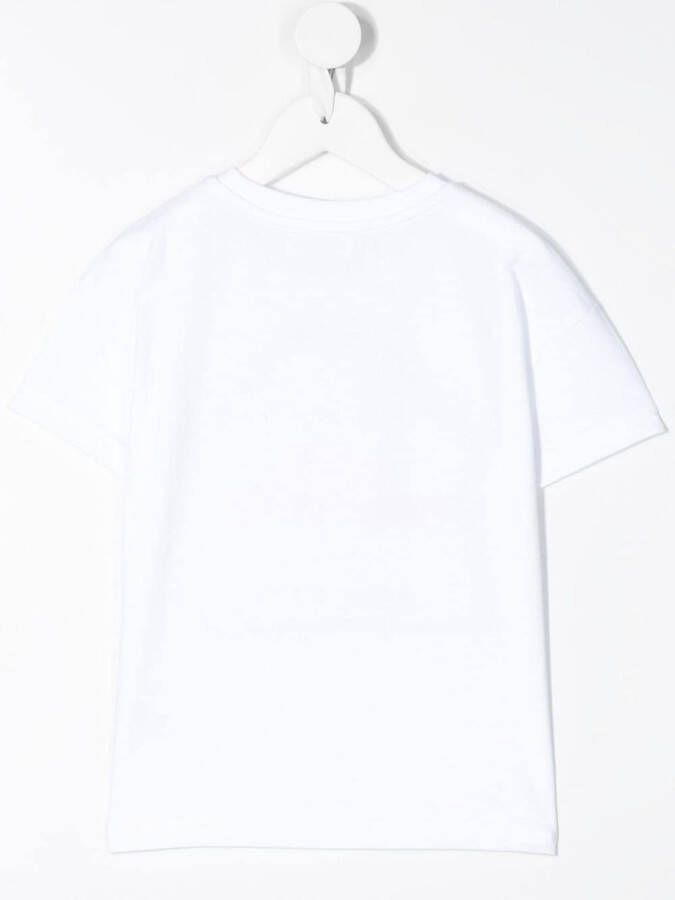 SONIA RYKIEL ENFANT T-shirt met logoprint Wit
