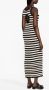 Sonia Rykiel Gestreepte maxi-jurk Zwart - Thumbnail 2