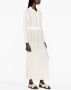 Sonia Rykiel Gestreepte plooirok Wit - Thumbnail 4