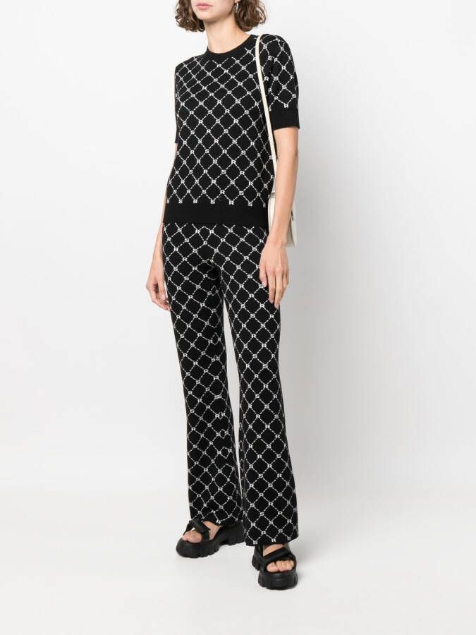 Sonia Rykiel High waist broek Zwart