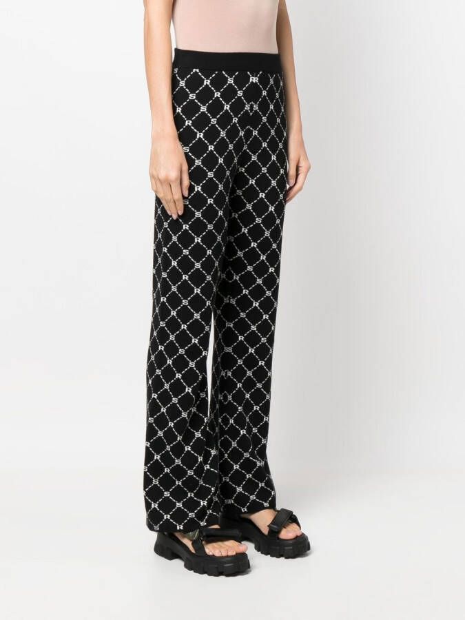 Sonia Rykiel High waist broek Zwart