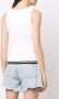 Sonia Rykiel Tanktop met geborduurd logo Wit - Thumbnail 4