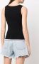 Sonia Rykiel Tanktop met geborduurd logo Zwart - Thumbnail 4