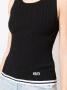 Sonia Rykiel Tanktop met geborduurd logo Zwart - Thumbnail 5