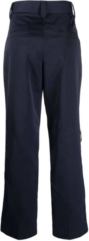 Soulland Straight broek Blauw