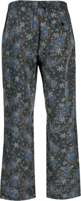 Soulland Straight broek Groen