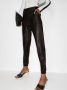 SPANX Trainingsbroek van imitatieleer Zwart - Thumbnail 2