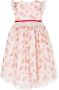 SPERANZA Jurk met grafische print Roze - Thumbnail 2