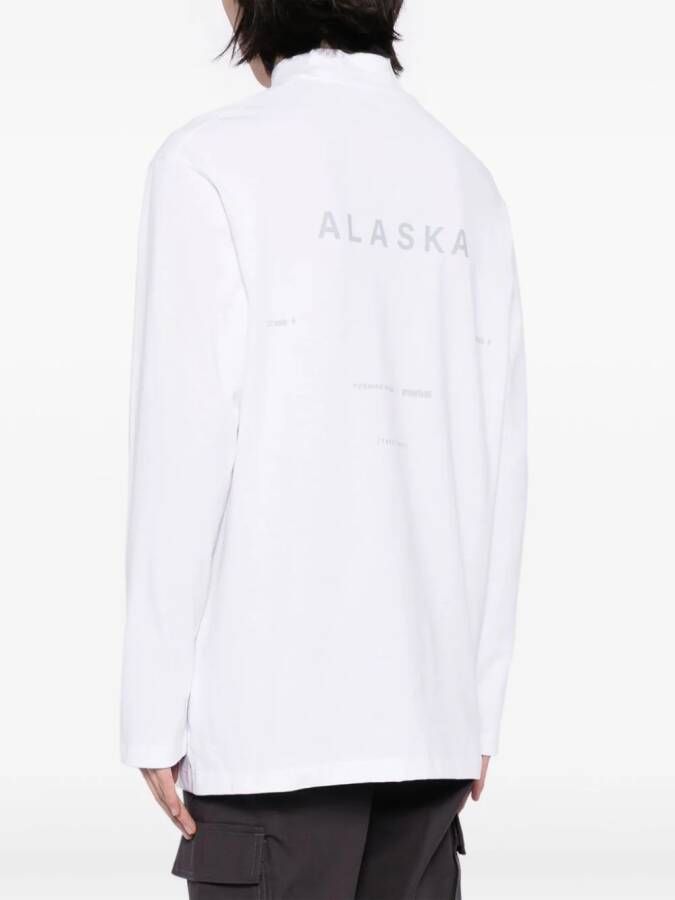 Spoonyard x Taro Tamai Alaska katoenen T-shirt Wit