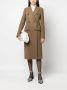 Sportmax Jas met dubbele rij knopen Bruin - Thumbnail 2