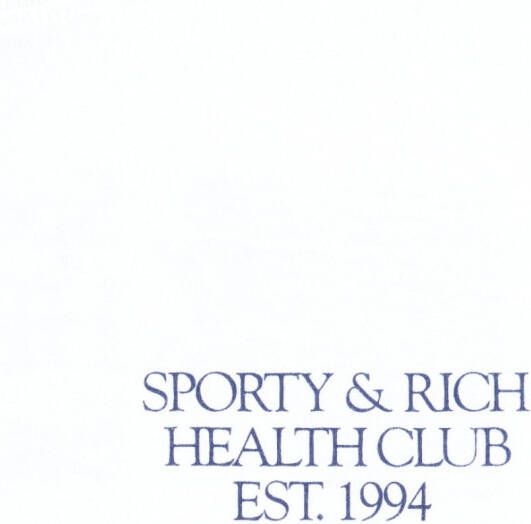 Sporty & Rich Sweater met print Wit