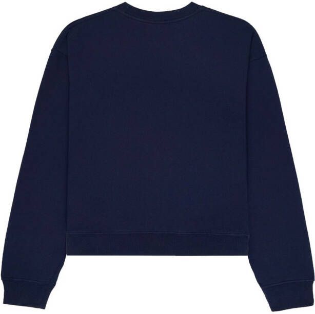 Sporty & Rich Cropped sweater Blauw