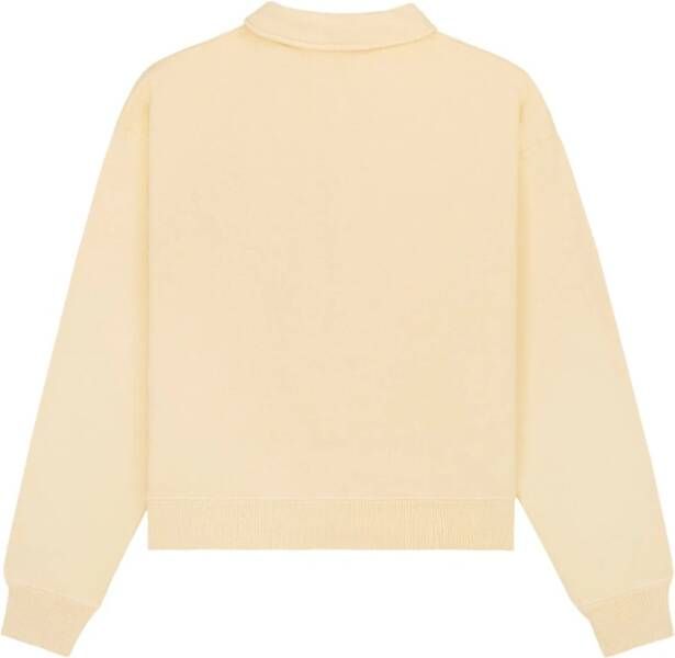 Sporty & Rich Blouse met geborduurd logo Beige
