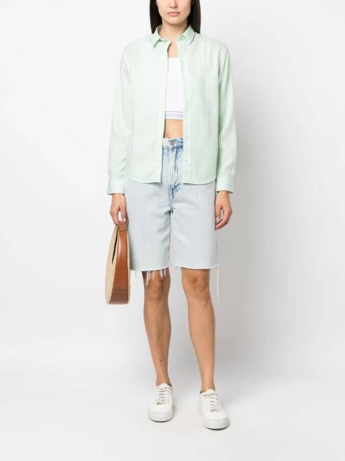 Sporty & Rich Blouse met geborduurd logo Groen