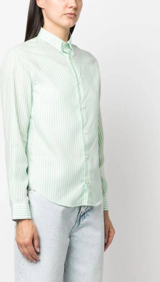 Sporty & Rich Blouse met geborduurd logo Groen