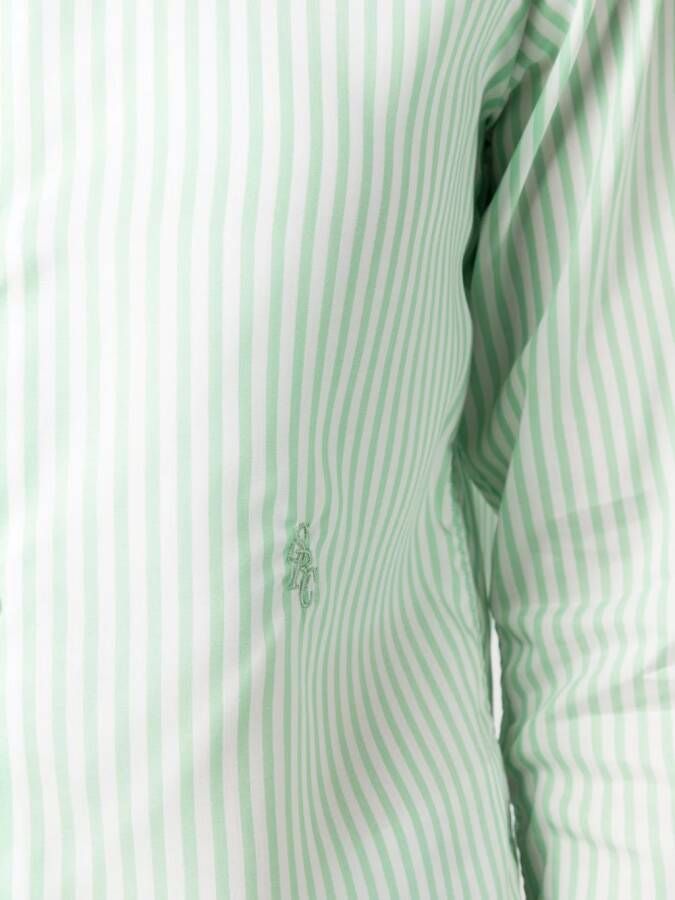 Sporty & Rich Blouse met geborduurd logo Groen