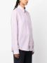 Sporty & Rich Blouse met geborduurd logo Paars - Thumbnail 3