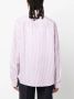 Sporty & Rich Blouse met geborduurd logo Paars - Thumbnail 4