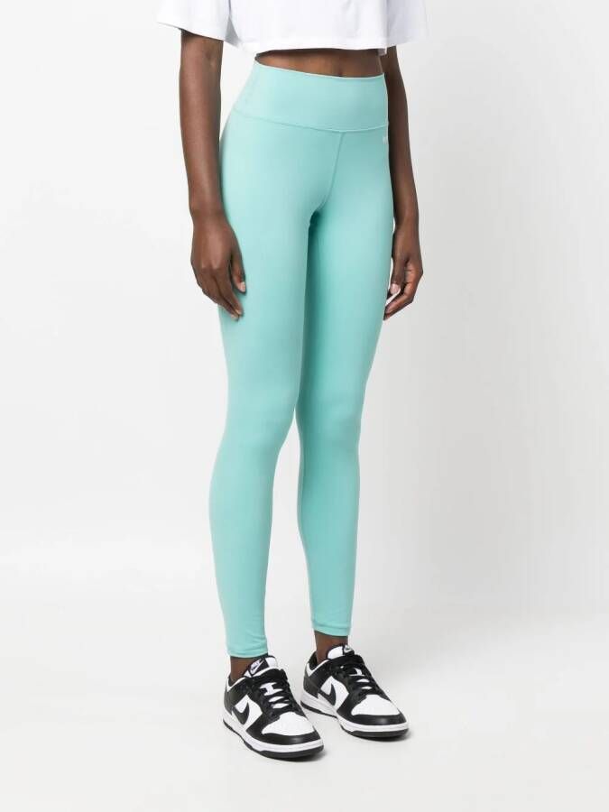 Sporty & Rich Legging met logotaille Groen