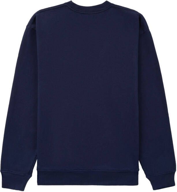 Sporty & Rich Sweater met logoprint Blauw