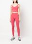 Sporty & Rich Cropped legging Rood - Thumbnail 2