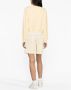 Sporty & Rich Cropped sweater Geel - Thumbnail 4
