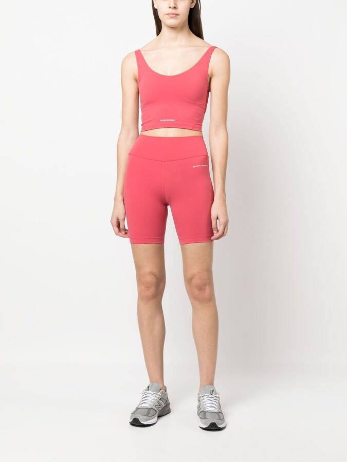 Sporty & Rich Cropped tanktop Rood