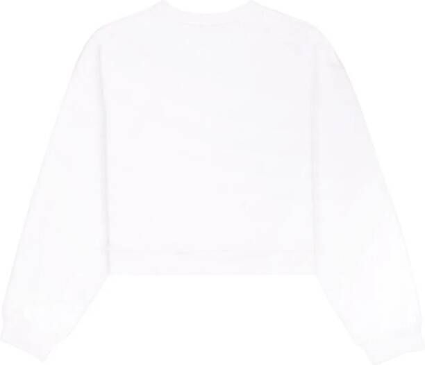 Sporty & Rich Cropped top Wit