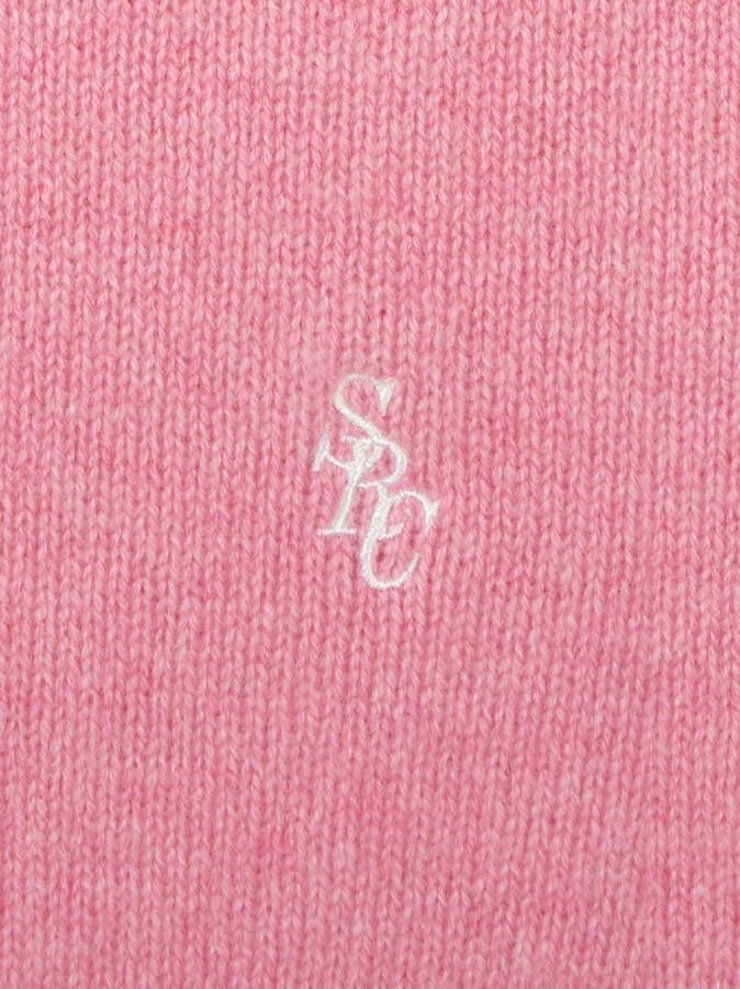 Sporty & Rich Kasjmier trui Roze