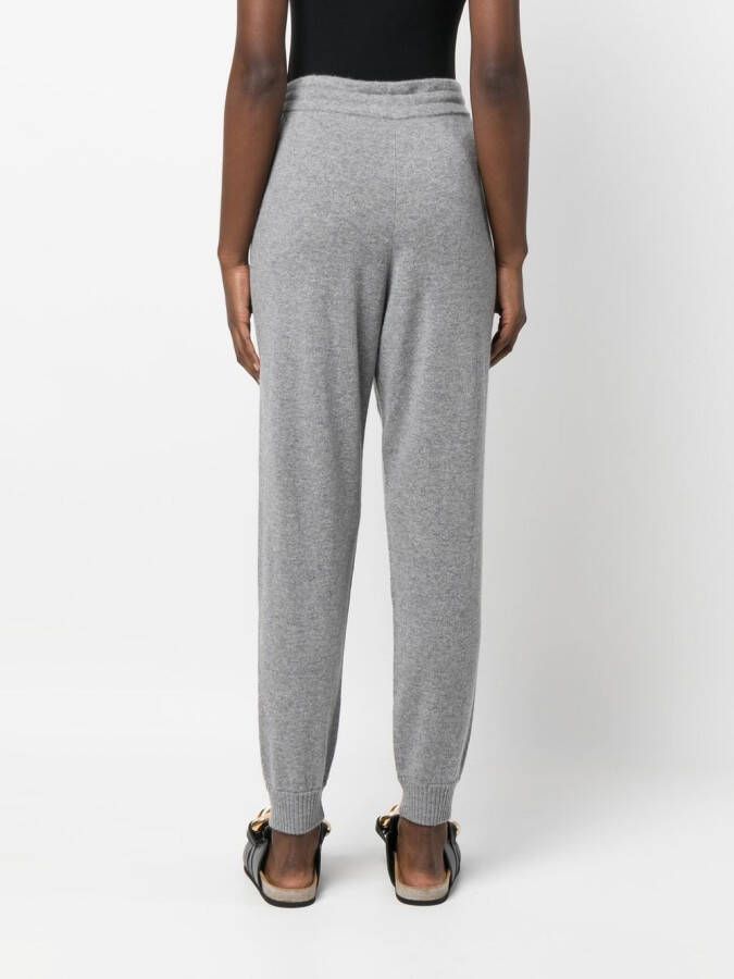 Sporty & Rich Trainingsbroek met geborduurd logo Grijs