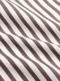 Sporty & Rich Gestreept shirt Bruin - Thumbnail 3