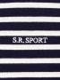Sporty & Rich Gestreept T-shirt Blauw - Thumbnail 3
