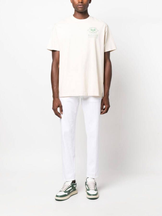 Sporty & Rich T-shirt met print Beige
