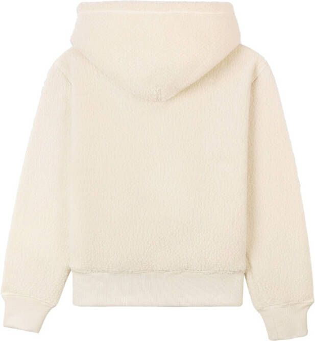 Sporty & Rich Cropped hoodie Beige