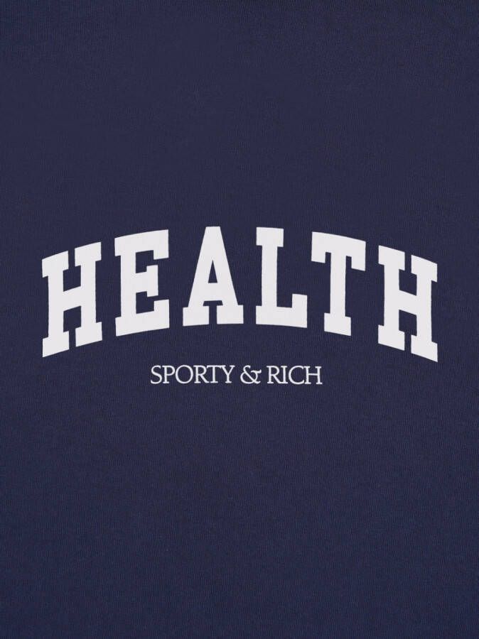 Sporty & Rich Trainingsbroek met logoprint Blauw