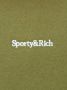 Sporty & Rich Hoodie met geborduurd logo Groen - Thumbnail 3