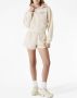 Sporty & Rich Hoodie met logoprint Beige - Thumbnail 2