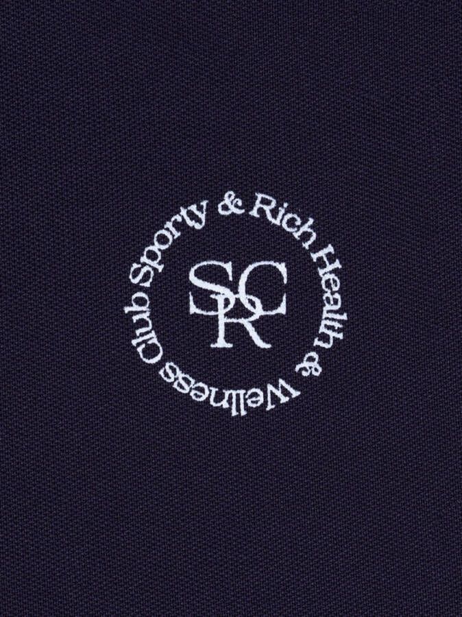 Sporty & Rich Jack met geborduurd logo Blauw