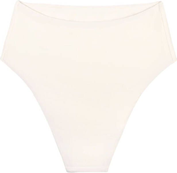 Sporty & Rich Bikinislip met logoprint Beige