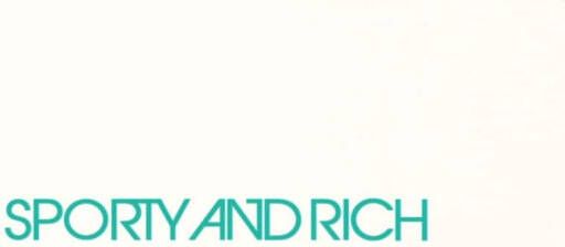 Sporty & Rich Bikinislip met logoprint Beige