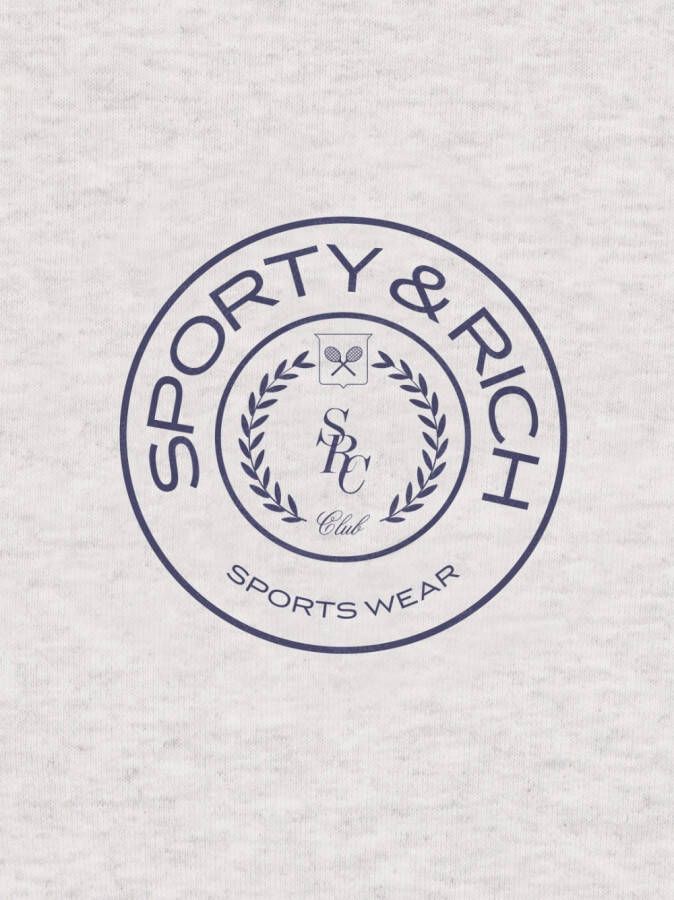 Sporty & Rich Katoenen sweater Grijs