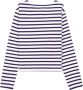 Sporty & Rich Katoenen T-shirt Blauw - Thumbnail 2