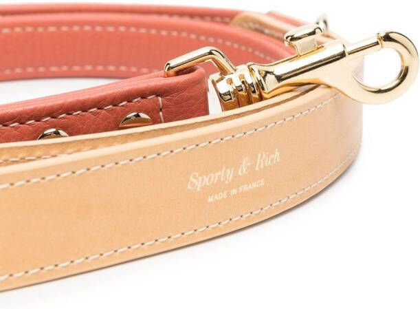Sporty & Rich Leren pet Roze