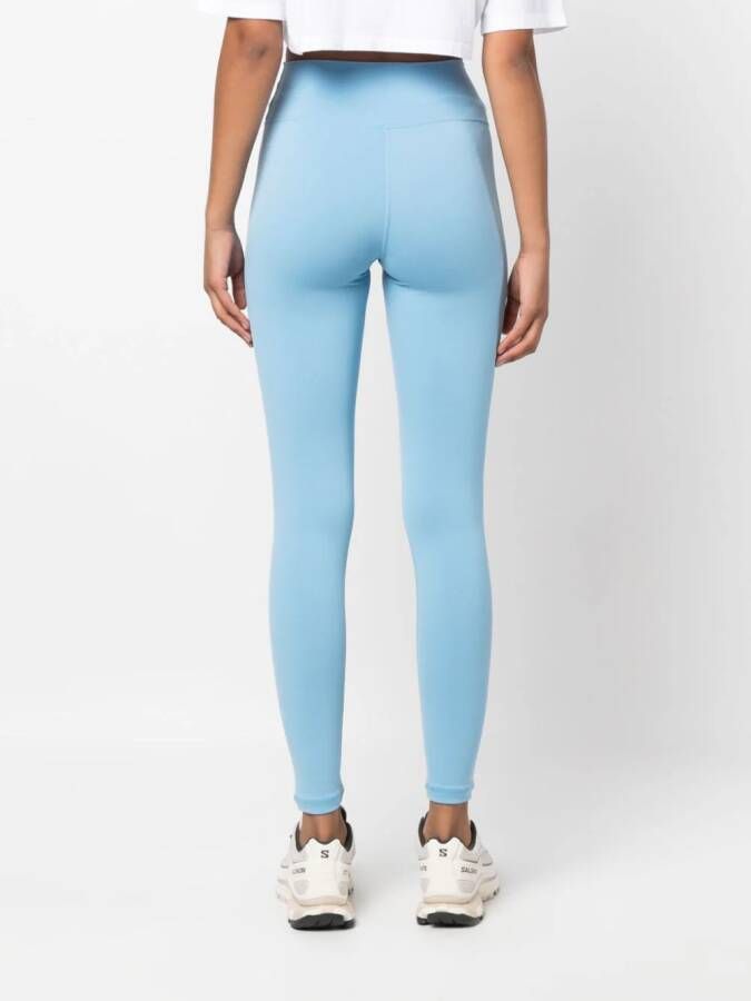 Sporty & Rich Legging met logoprint Blauw