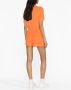 Sporty & Rich logo-embroidered cotton shorts Oranje - Thumbnail 3
