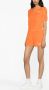 Sporty & Rich logo-embroidered cotton shorts Oranje - Thumbnail 4