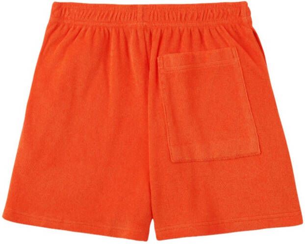 Sporty & Rich Shorts met geborduurd logo Oranje