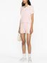 Sporty & Rich Shorts met geborduurd logo Roze - Thumbnail 2