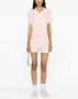 Sporty & Rich Shorts met geborduurd logo Roze - Thumbnail 3