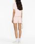 Sporty & Rich Shorts met geborduurd logo Roze - Thumbnail 4
